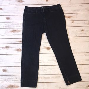 Ann Taylor loft modern crop jeans size 8